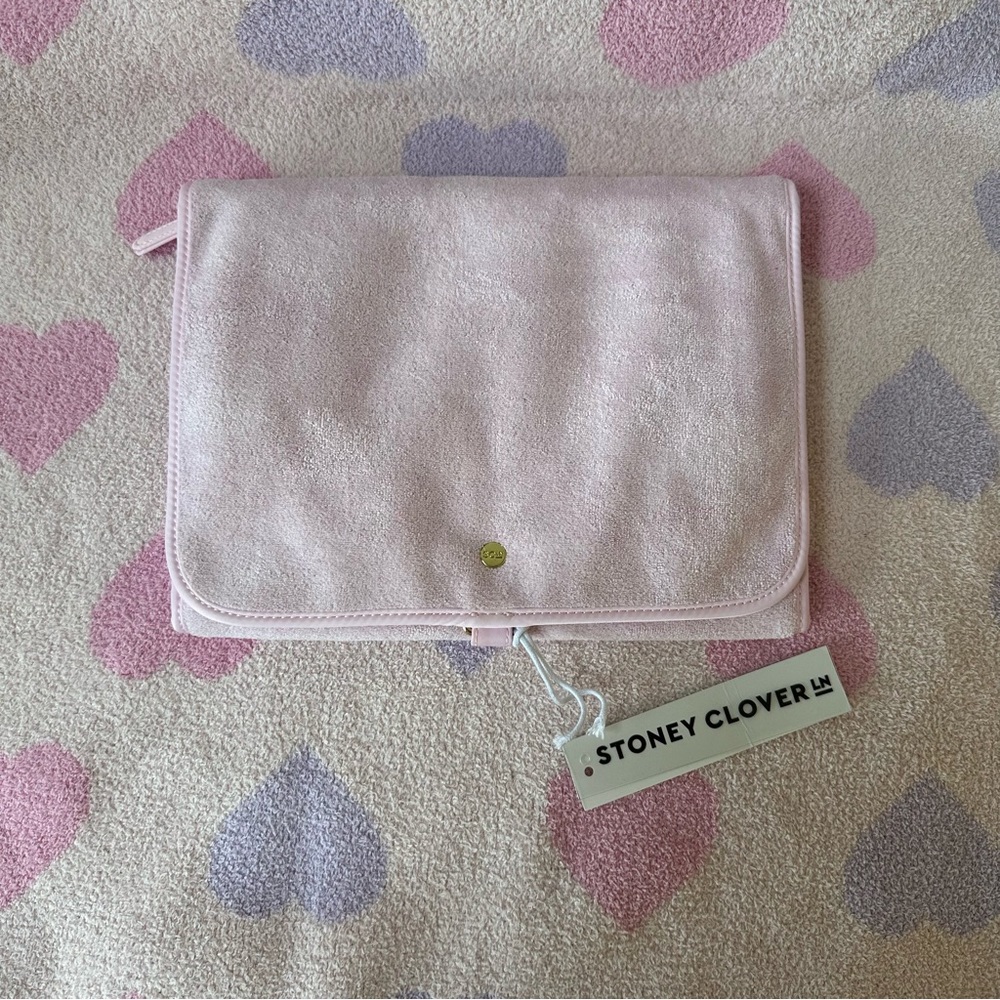 Stoney Clover Lane Mermaid Terry Insulated Medium Cosmetic Case